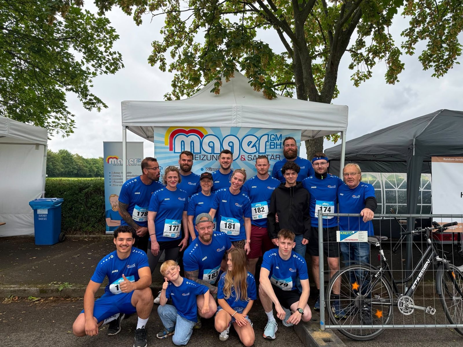 Mager-Team beim 4. Dürener Firmenlauf 2026